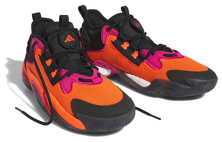 adidas BYW Select Basketball Shoes 'Black Impact Orange' IG4936