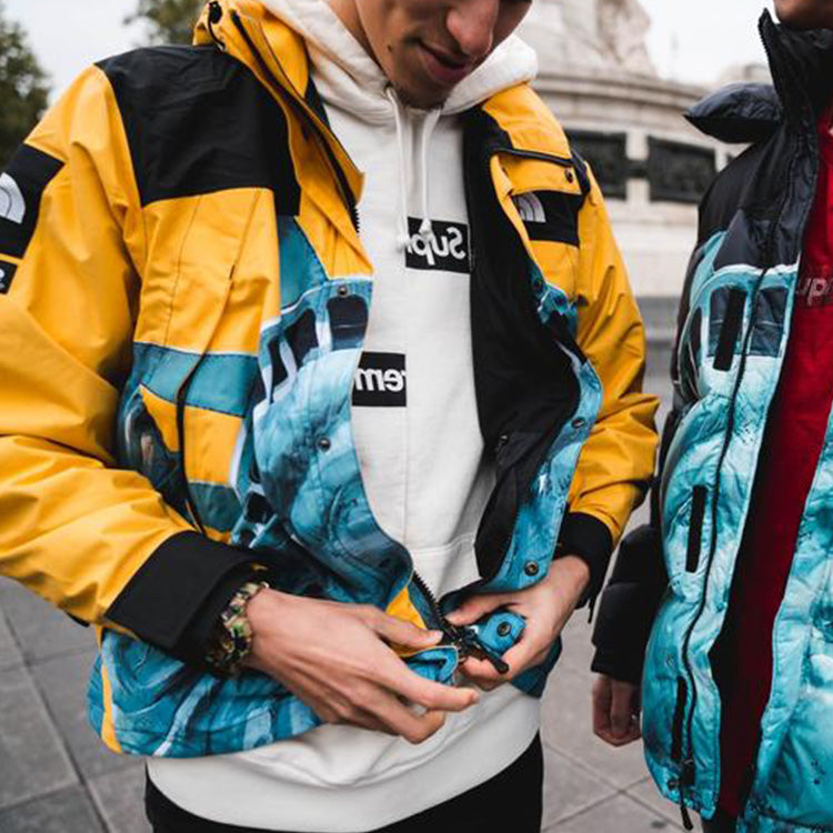 Supreme x The North Face Crossover Statue of Liberty waterproof Interchange Jacket Unisex Yellow SUP-FW19-907