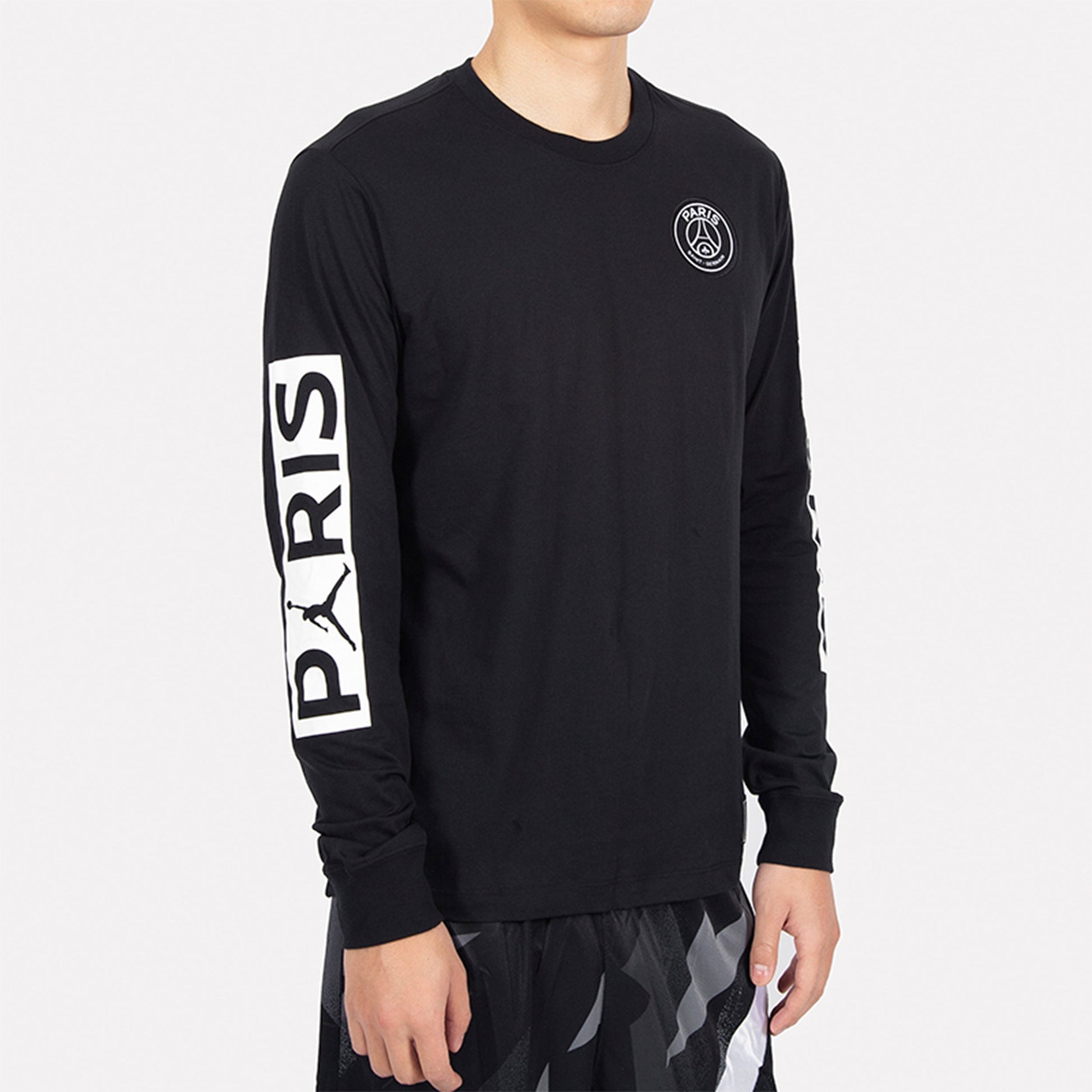 Air Jordan PSG Alphabet Printing Long Sleeves BQ8383-010