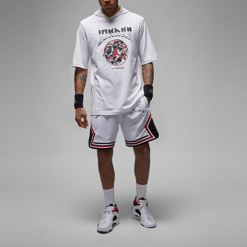 Air Jordan Sport Hooded T-Shirt 'White' FB7428-100