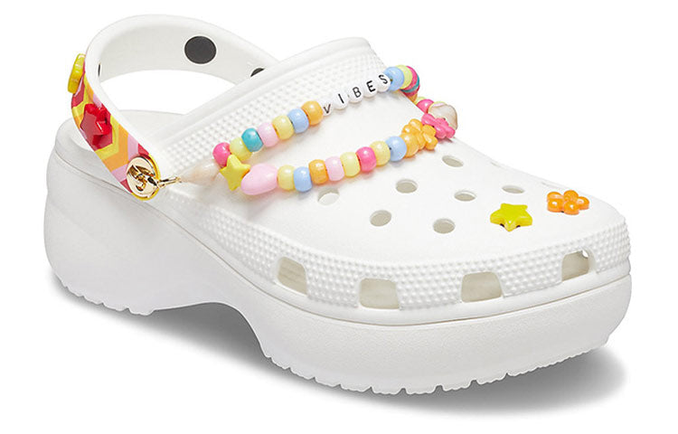 (WMNS) Crocs Breathable White Sandals 206984-94S