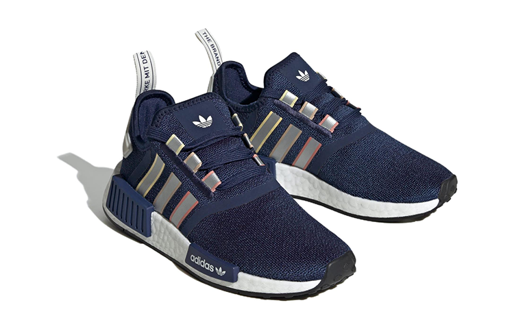 (GS) adidas NMD_R1 'Dark Blue Silver Metallic' IG3375