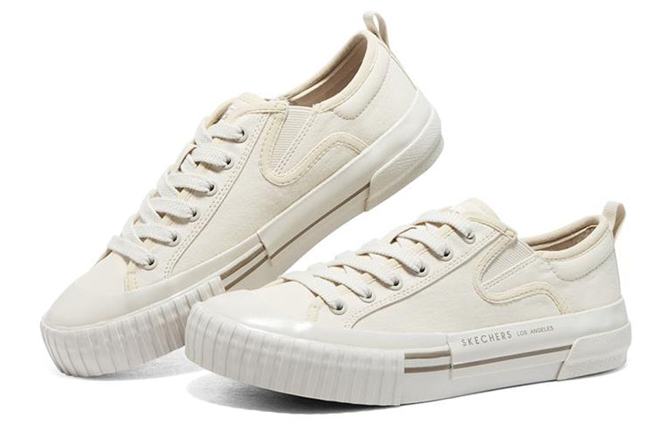 (WMNS) Skechers New Moon 'White' 155660-OFWT