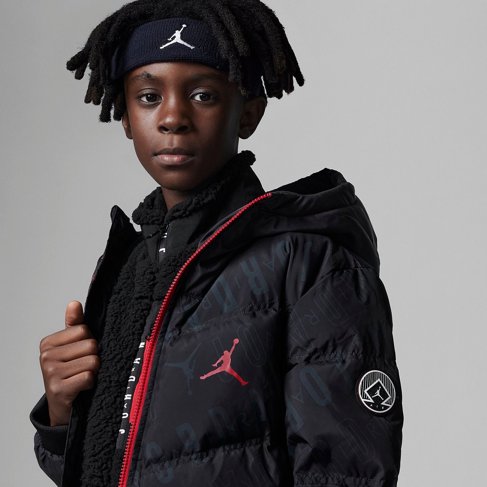 (PS) Air Jordan Jumpman Tape Jacket 'Black' FB1681-010