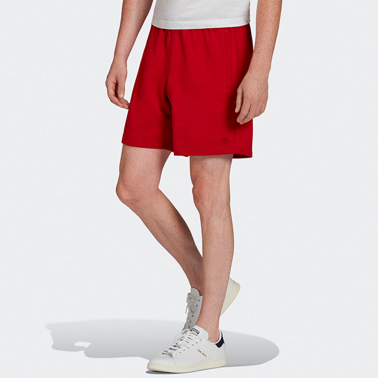Men's adidas Loose Lacing Sports Red Shorts HF6357