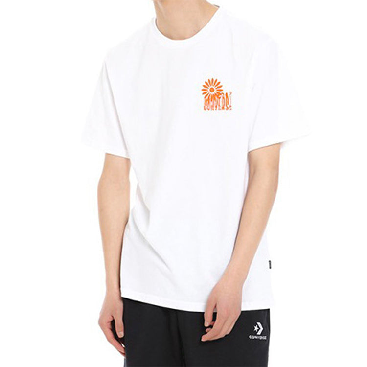 Men's Converse Printing Short Sleeve White 10019896-102