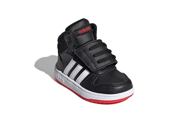 (TD) adidas Hoops 2.0 Mid 'Black White Red' FY9291