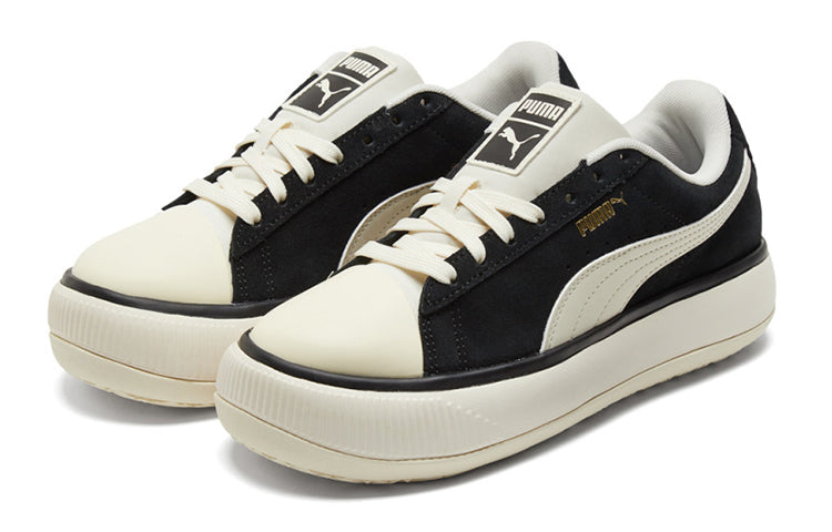 (WMNS) PUMA Suede Mayu TC Sneakers Black 385234-01