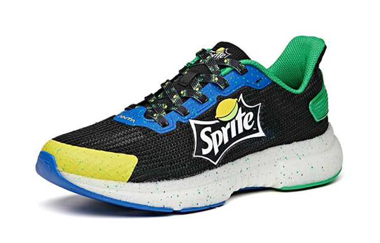 (WMNS) ANTA x Sprite Bubble Low 'Black Green Yellow' 122025520-14