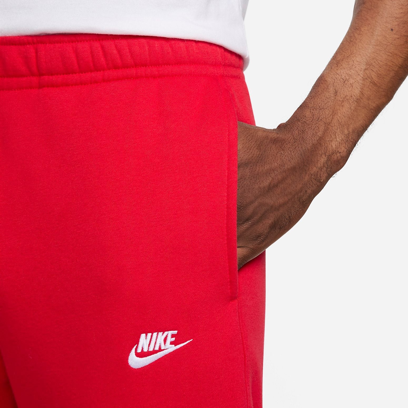 Nike NSW Club Sweatpants 'Red' BV2671-657