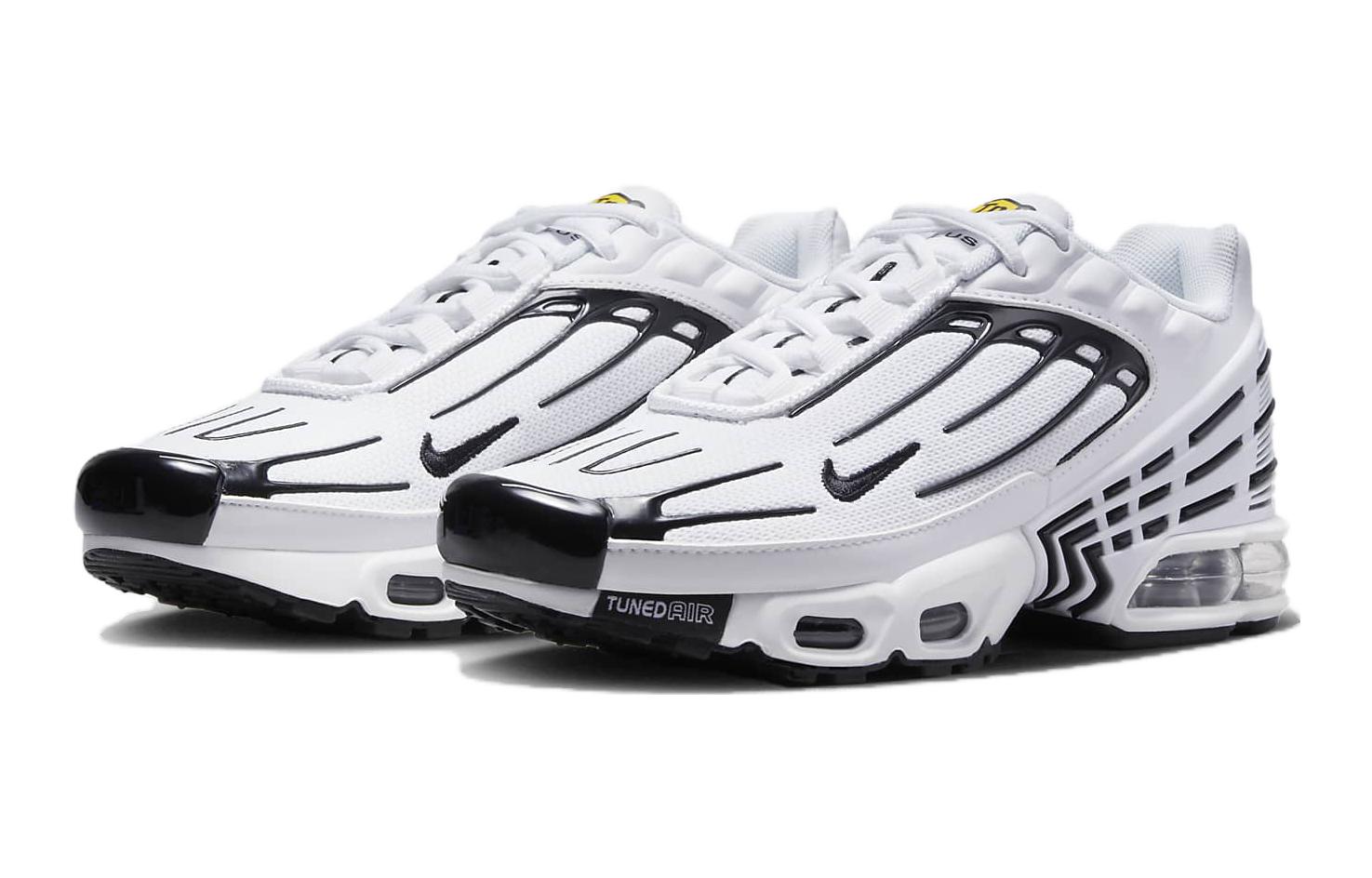 (GS) Nike Air Max Plus 3 'White Black' FN3845-100