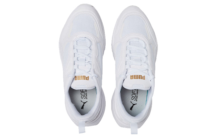 (WMNS) PUMA Cassia 'White Team Gold' 384647-01