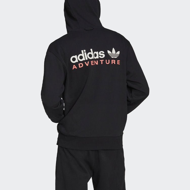 Men's adidas originals Alphabet Logo Printing Black HF4765
