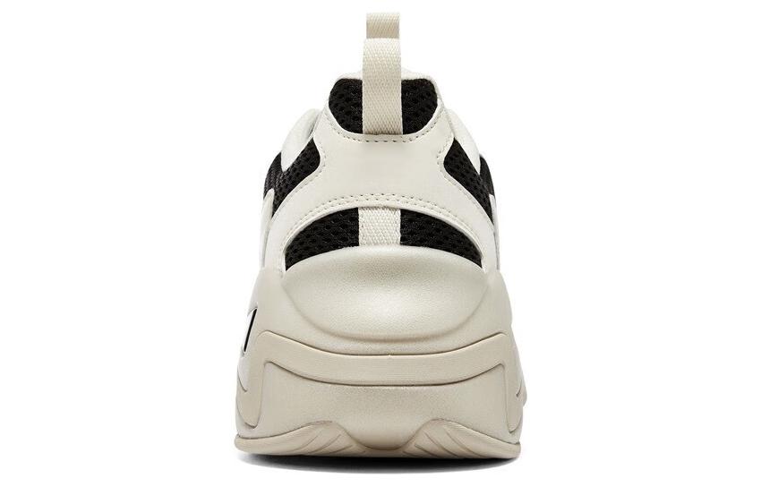 (WMNS) Skechers D'LITES Hyper Burst 'Cream Black' 896178-NTBK
