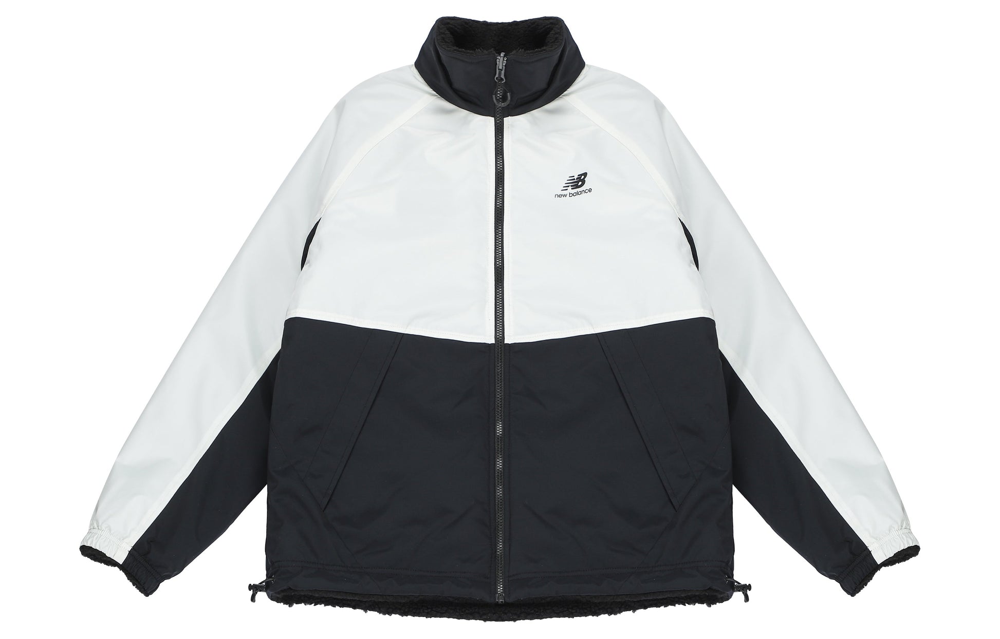 New Balance Sports Warm Reversible Jacket Asia Sizing 'White Black' 6DC39703-BK