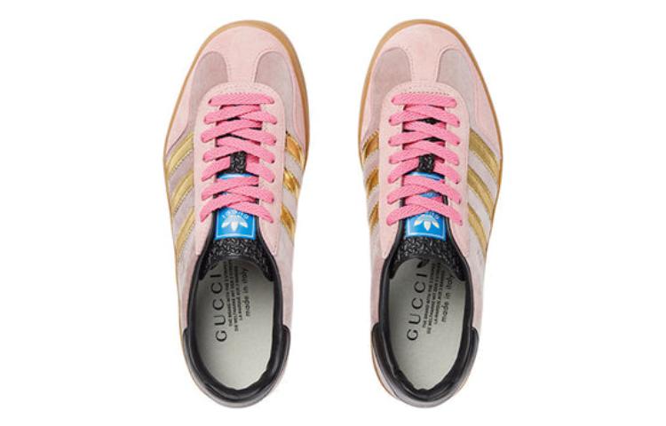 (WMNS) adidas x Gucci Gazelle 'Light Pink' 707864-FAAQX-5741
