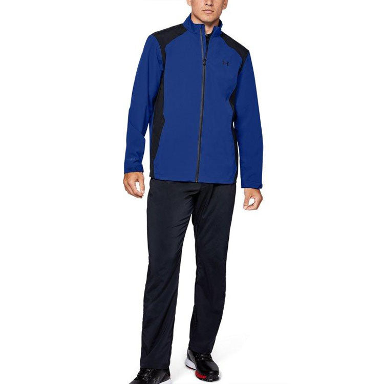 Under Armour Portrush Rain Logo Jacket 'Royal Blue' 1352108-400