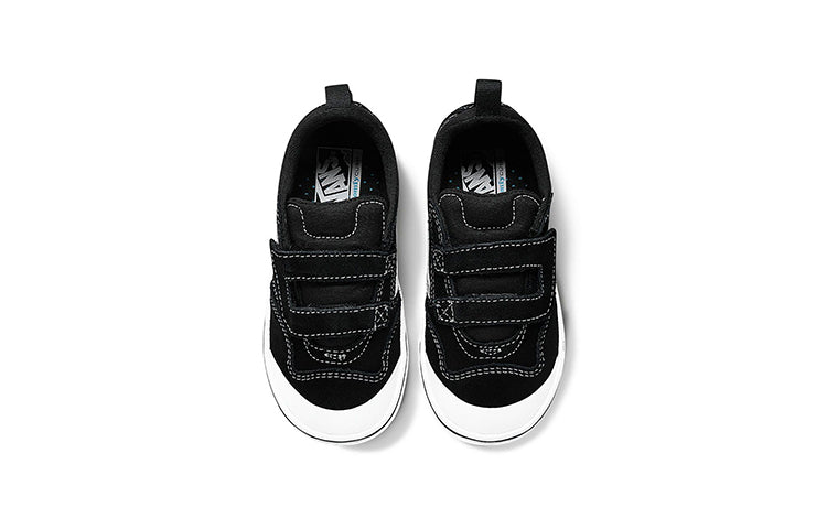 Vans Toddler ComfyCush New Skool V Shoes (1-4 years) 'Black White' VN0A4TZH6BT