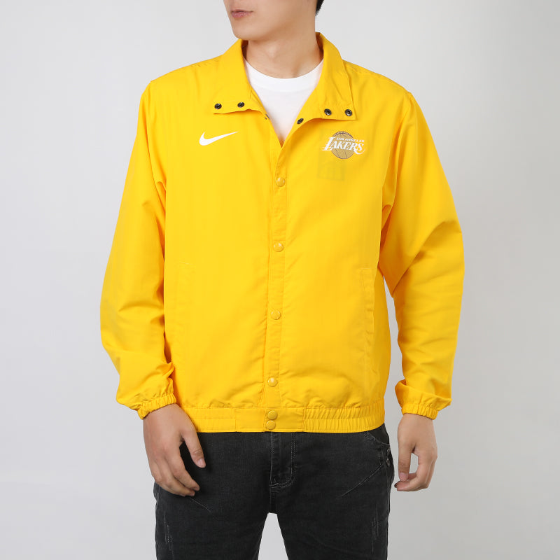 Nike City Edition DNA Los Angeles Lakers Sports Jacket Yellow CD3061-728