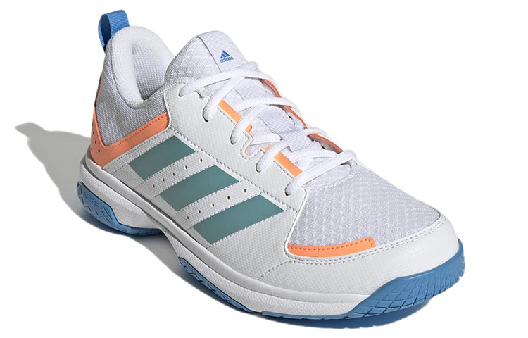 (WMNS) adidas Ligra 7 Indoor 'White Blue' GX1262
