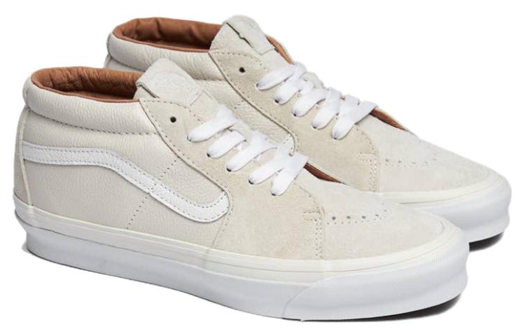 Vans Sk8-Mid LX OG 'Cream Beige White' VN0A4BVCWHT