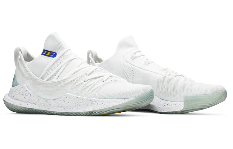 Under Armour Curry 5 Low 'Triple White' 3020657-106