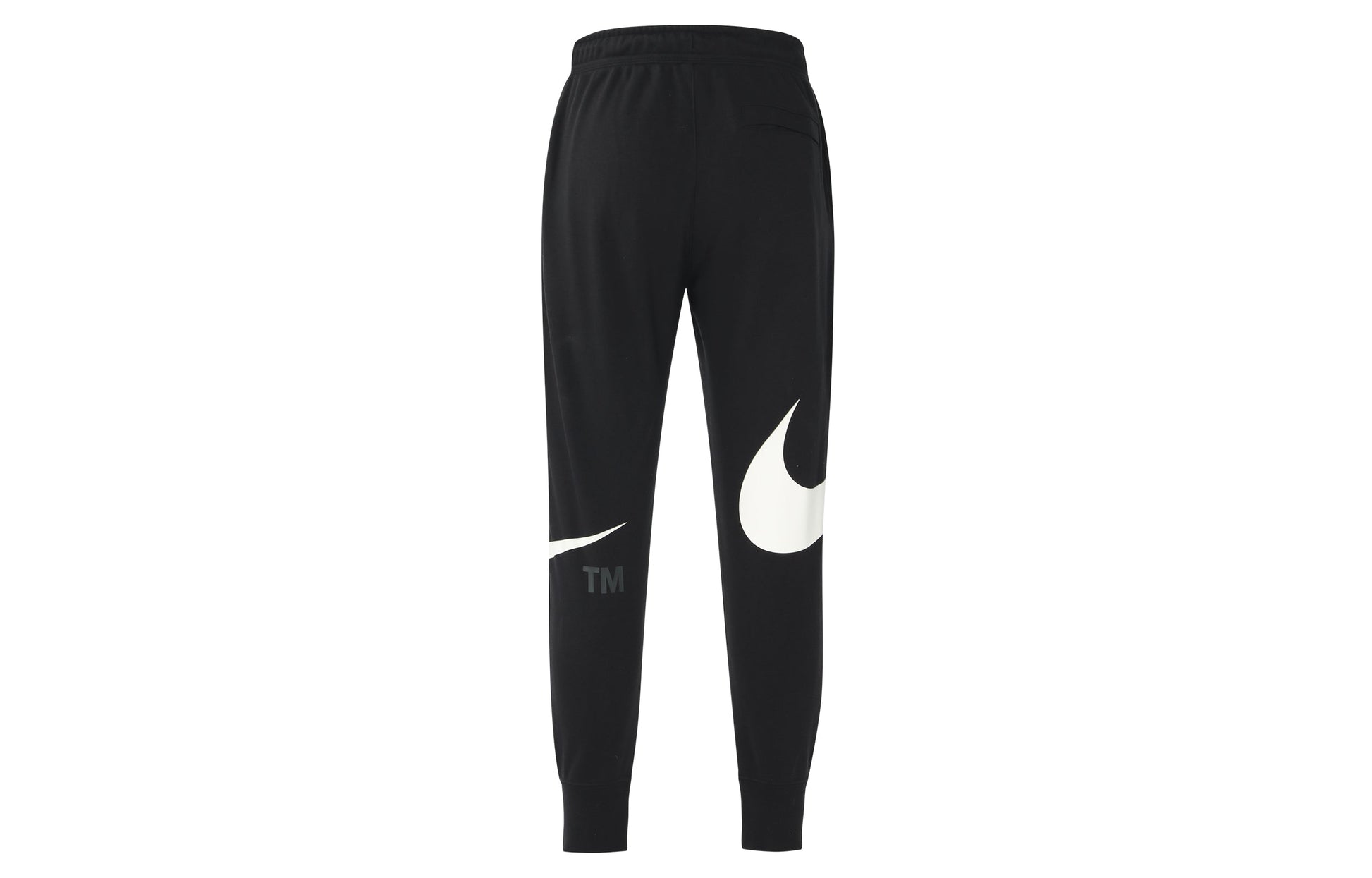 Men's Nike Large Logo Lacing Knit Bundle Feet Sports Pants/Trousers/Joggers Autumn Black DD6092-010