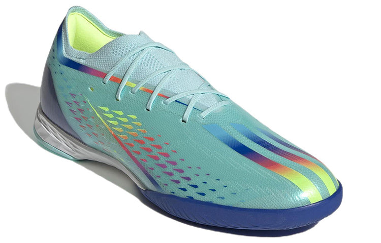 adidas X Speedportal.1 IN 'Al Rihla Pack - Clear Aqua' GW8439