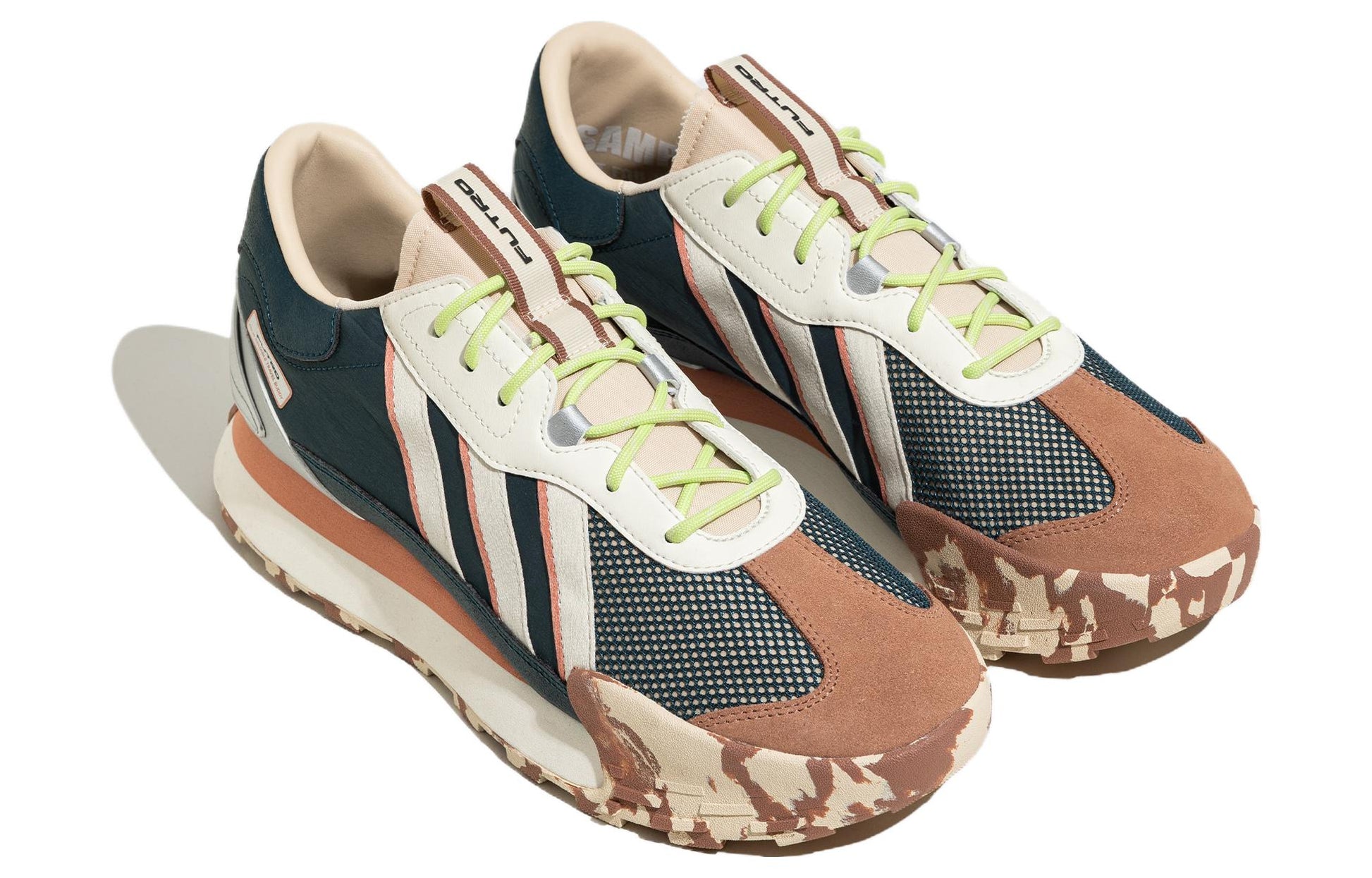 adidas Neo Futro Mixr Running Shoes 'Navy Brown Silver' IE4792