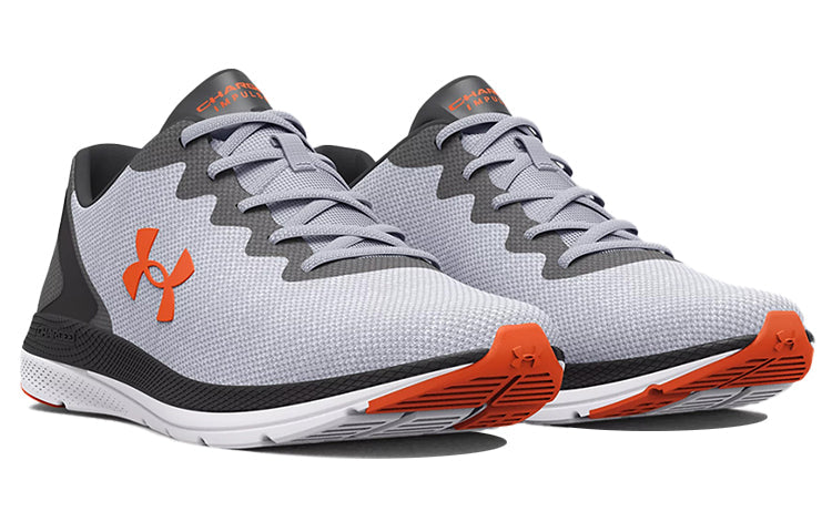 Under Armour Charged Impulse 2 'Mod Grey Blaze Orange' 3024875-101