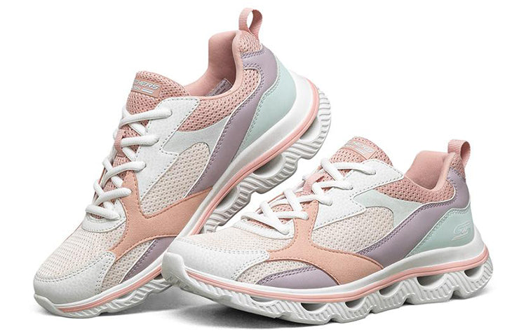 (WMNS) Skechers Arc Waves Low-Top Pink 117169-PKMT