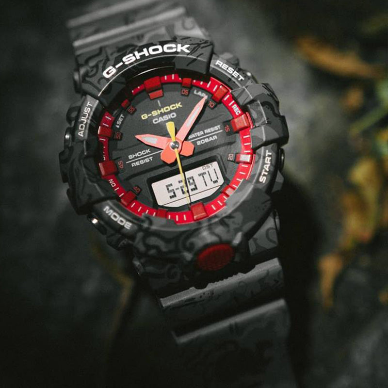 CASIO G-Shock Analog-Digital 'Black' GA-800CG-1A