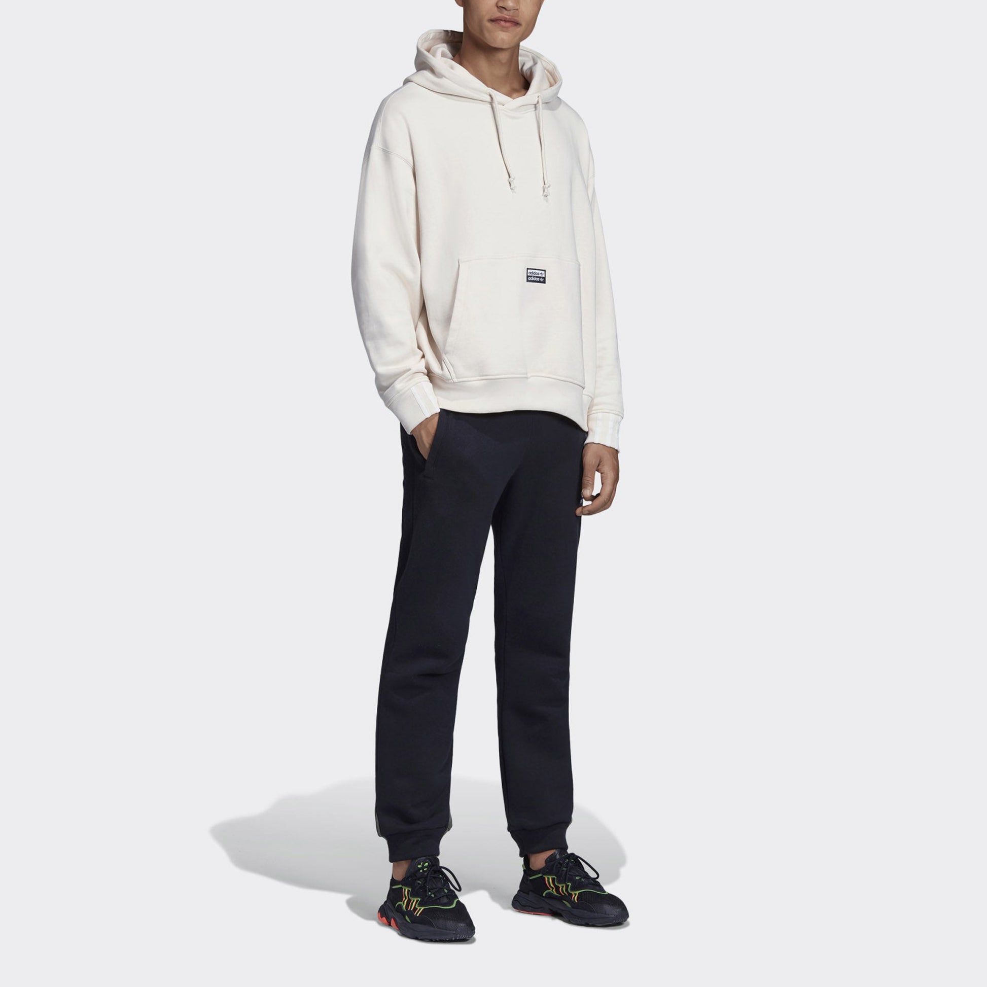 Men's adidas originals R.Y.V. Double Layer Logo Retro White ED7123