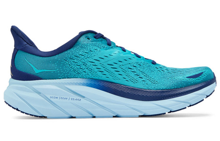 HOKA ONE ONE Clifton 8 2E Wide 'Bellwether Blue' 1121374-BBSB