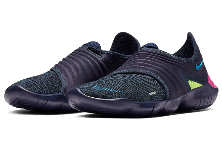 (WMNS) Nike Free RN Flyknit 3.0 'Midnight Navy' AQ5708-400
