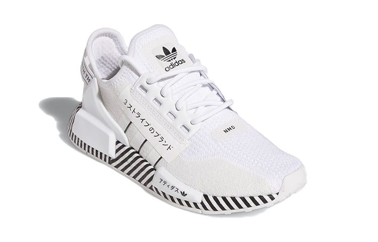 (GS) adidas NMD_R1 V2 J 'Dazzle Pack - Cloud White' FY2108