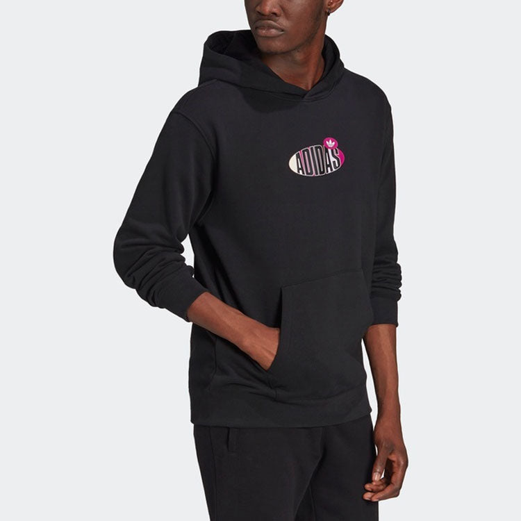 Men's adidas originals Logo Pullover Black HI5265