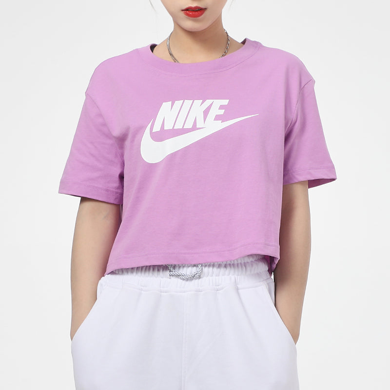 (WMNS) Nike Sportswear Essential Round-neck Purple BV6176-591