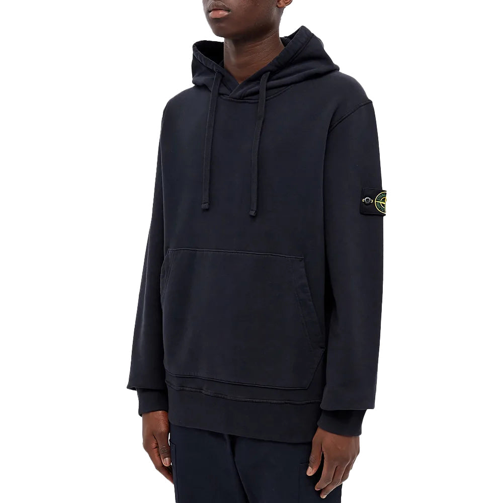 STONE ISLAND Garment Dyed Popover Jacket 'Navy' 731564120-V0020