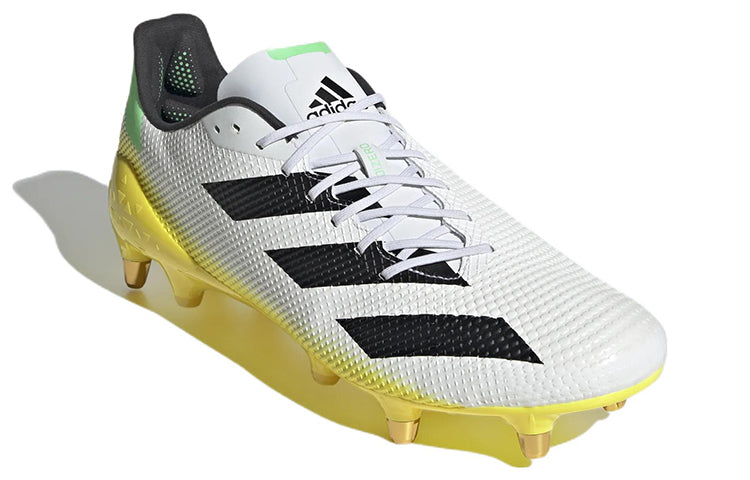adidas Adizero RS7 Soft Ground 'White Black Yellow' GZ4166