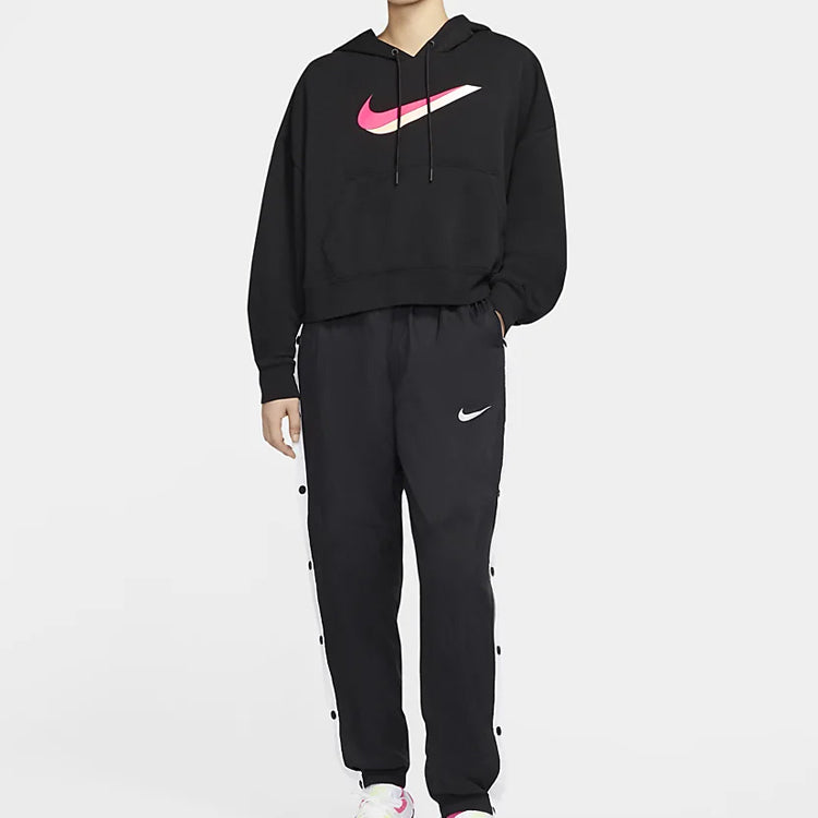 Nike Sportswear Icon Clash Fleece Hoodie 'Black' CU5109-010