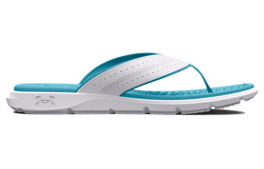 (WMNS) Under Armour Ignite Pro Marbella Sandal 'White Blue Surf' 3026030-101
