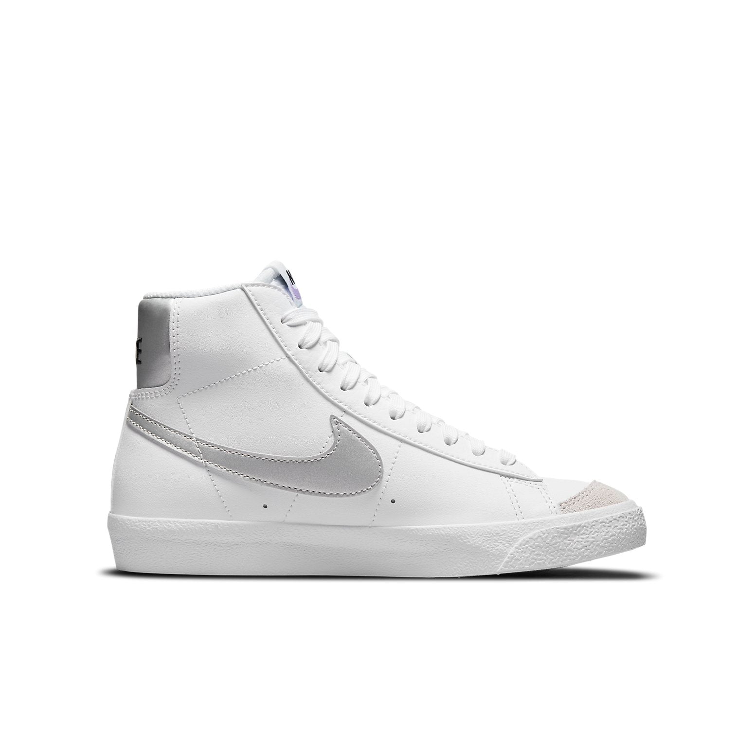 (GS) Nike Blazer Mid '77 'White Metallic Silver' DA4086-101
