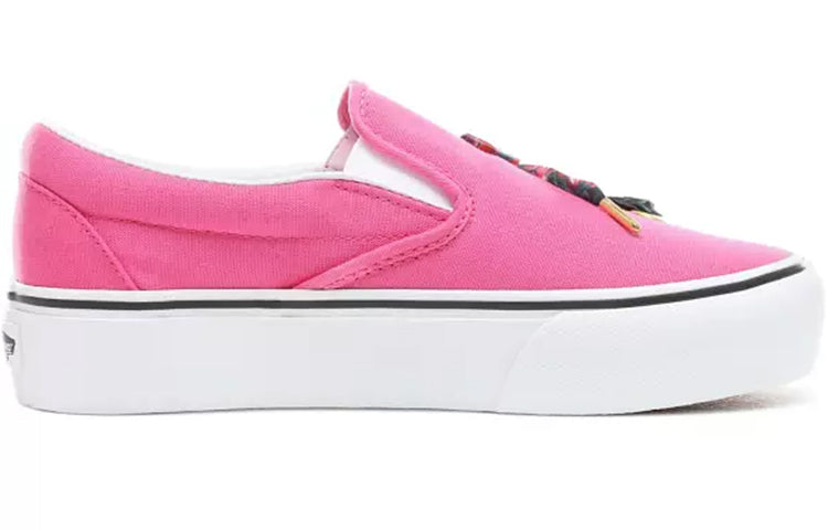 Vans Classic Slip-On 'Oversized Lace - Carmine Rose' VN0A3JEZVN4