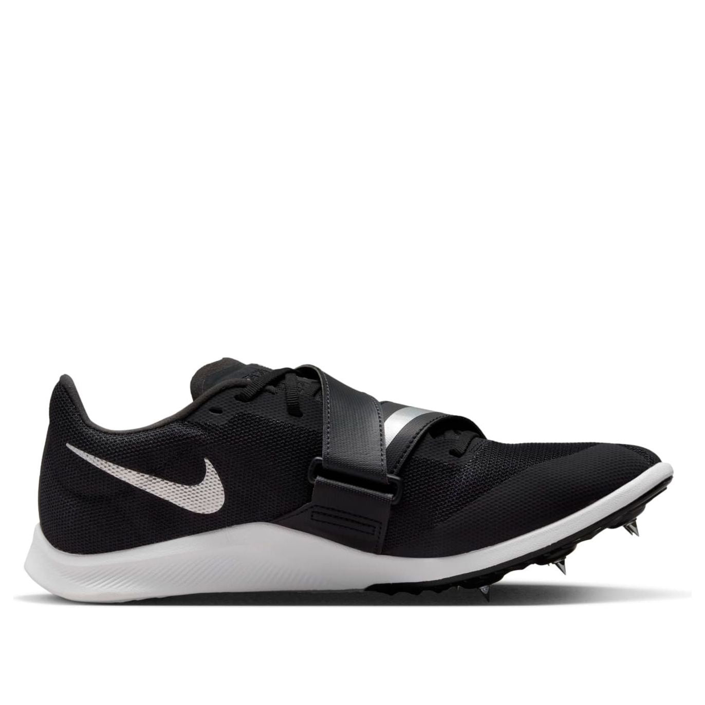 Nike Air Zoom Rival Jump Spikes 'Black Metallic Silver' DR2756-001
