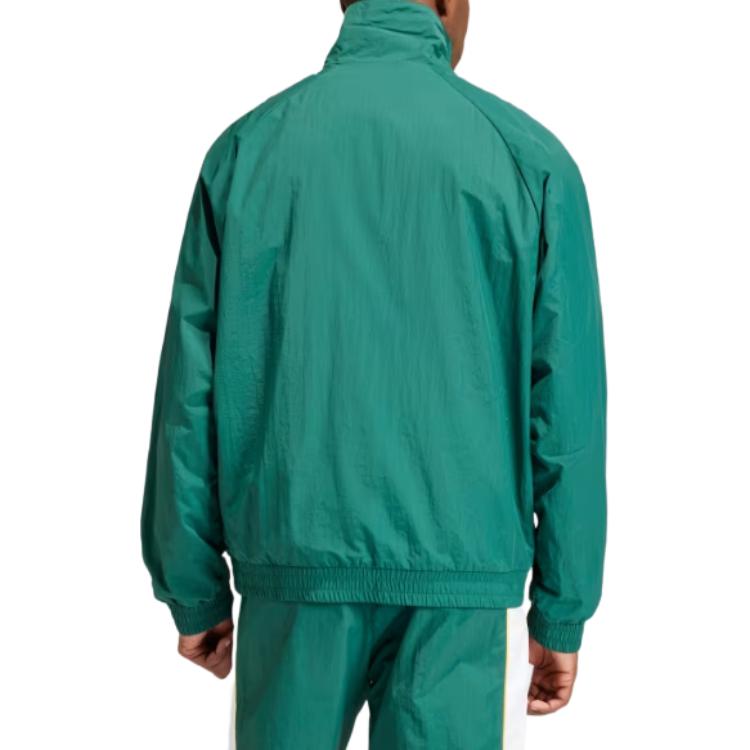 adidas Lifestyle NY Windbreaker Asia Sizing 'Green' IS3318