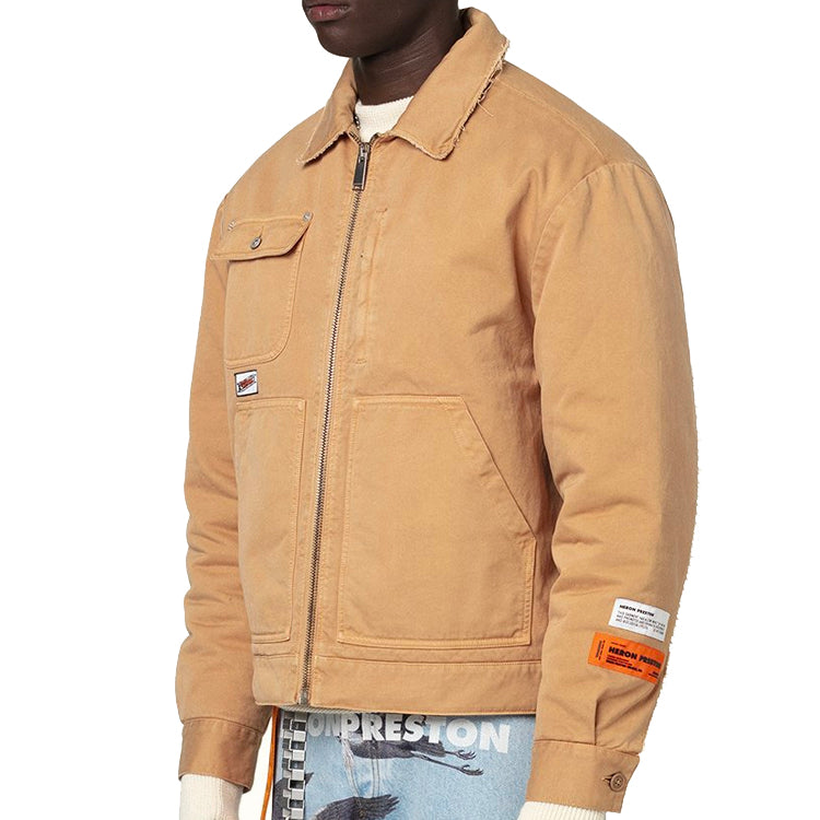 Men's HERON PRESTON Long Sleeves Jacket Small HMEA052F20FAB0026300