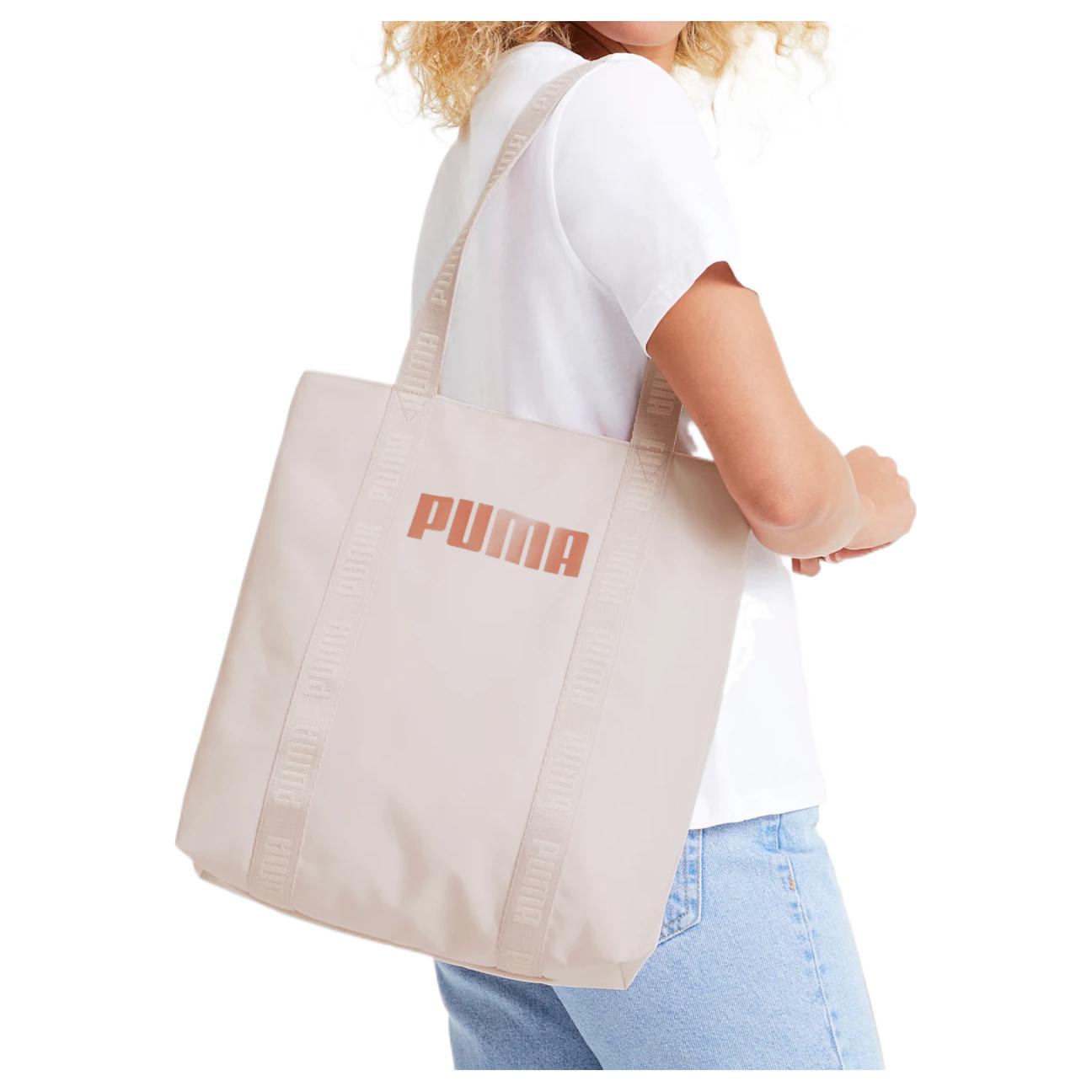 (WMNS) PUMA Core Base Shopper Bag 'Beige Pink' 076948-02