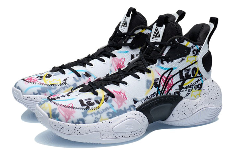 Li-Ning High-Top White/Black ABPR067-4