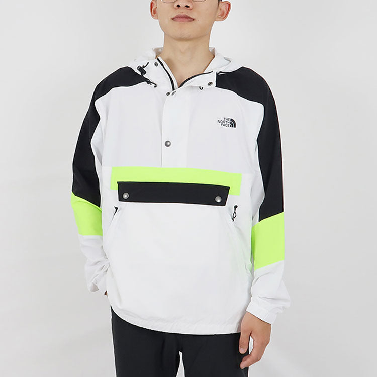 THE NORTH FACE UE City Wind Anorak SS22 Half Zip Jacket 'White' NF0A5B3C-LA9